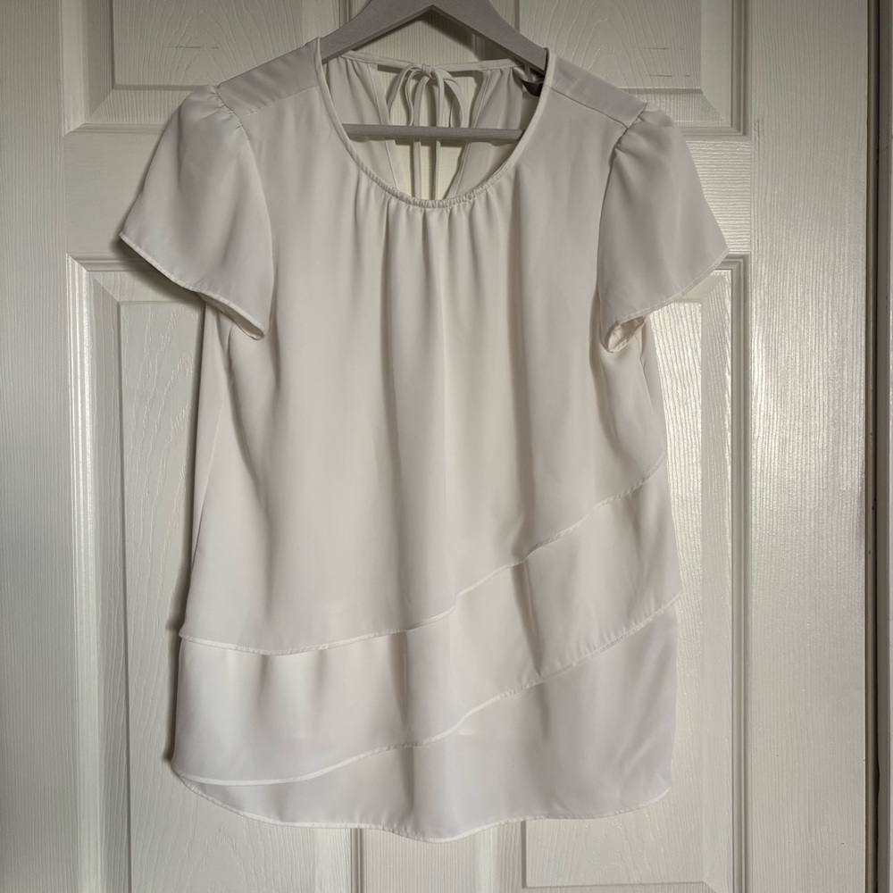 Lauren Conrad white blouse